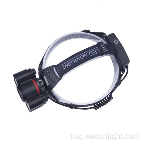 BARU BARU SENSOR SENSOR HANDSOR HAND-HANDLE T6 LED+40*SMD Wide Beam Brightest Mining LED LED